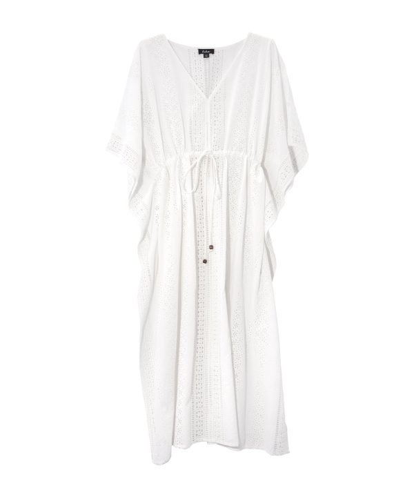 Eyelet Butterfly Maxi Caftan - Image 4