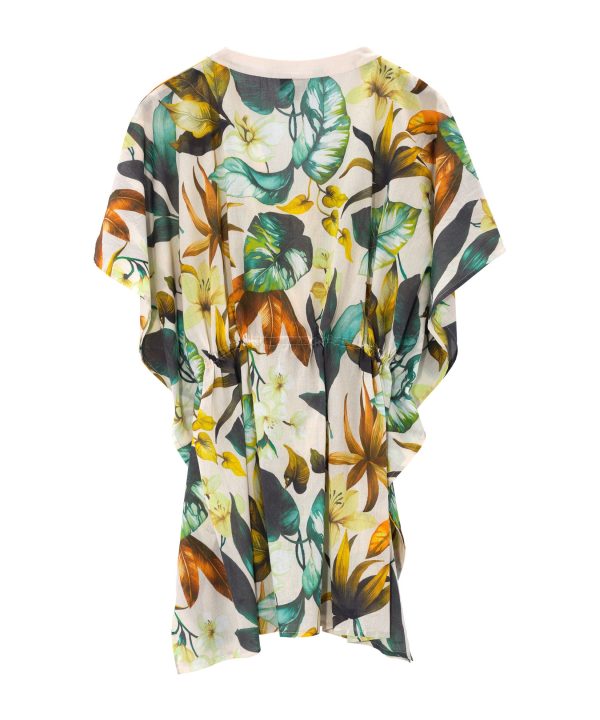Oasis Palm Butterfly Caftan - Image 3