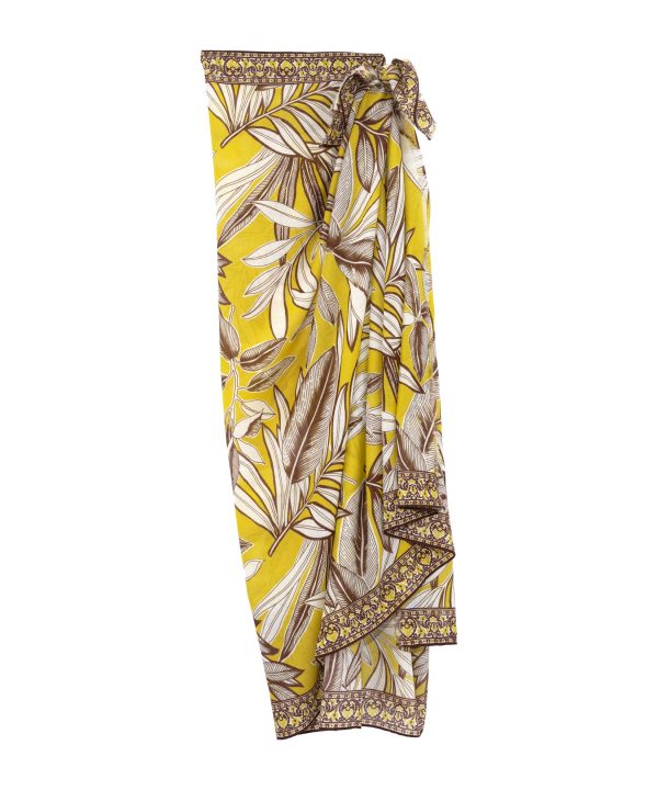 Golden Palm Sarong - Image 8