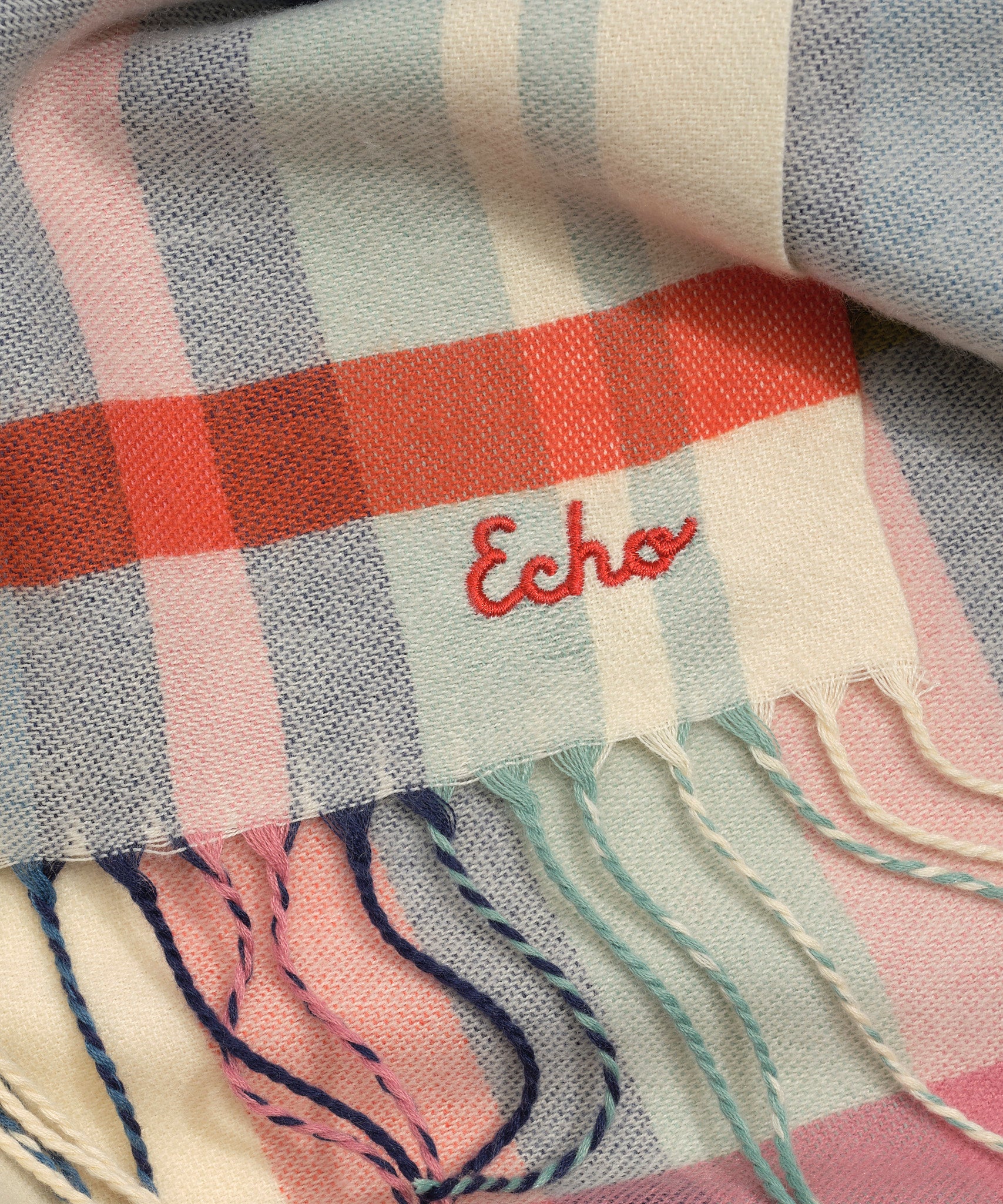 Central Park Plaid Scarf - Image 6