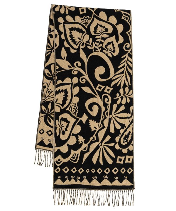 Park Paisley Jacquard Scarf