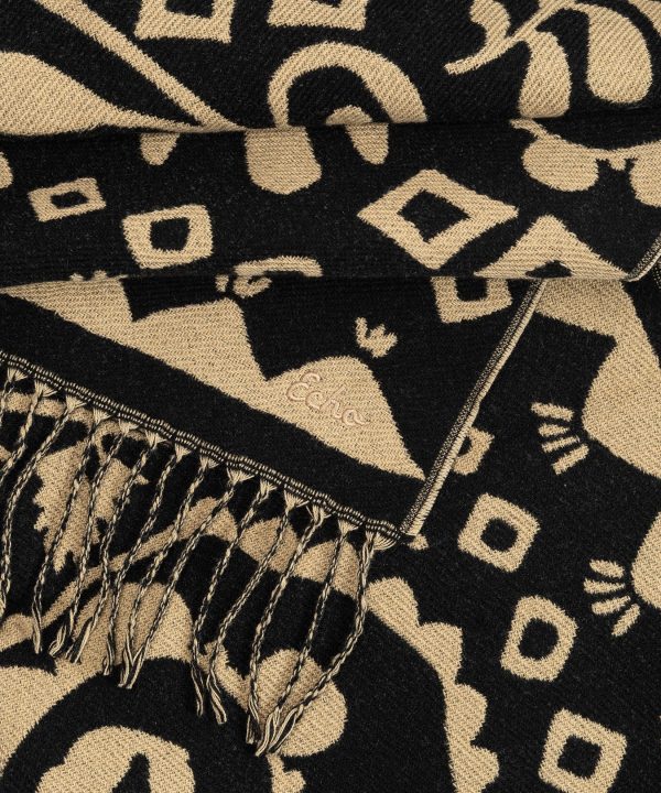 Park Paisley Jacquard Scarf - Image 4