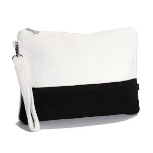 Terry Block Rocker Beach Clutch