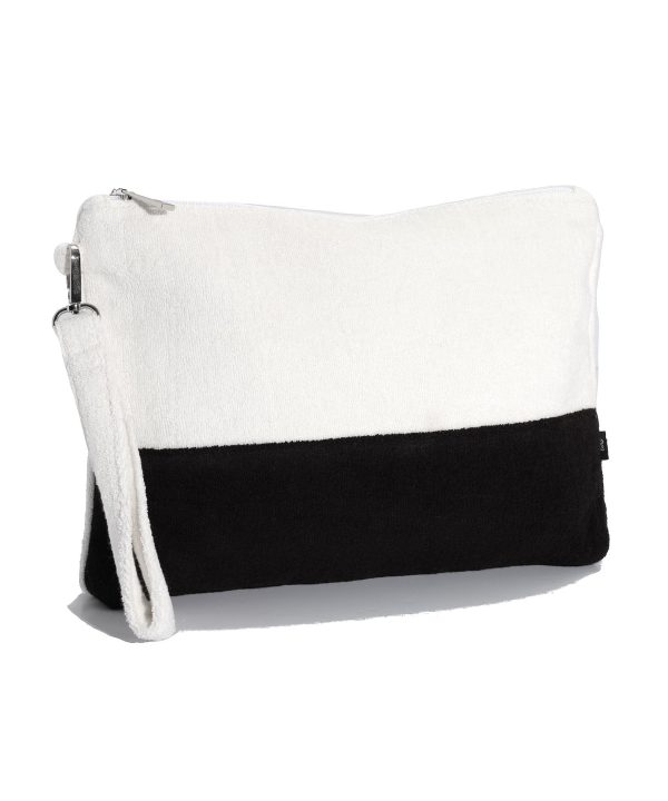 Terry Block Rocker Beach Clutch