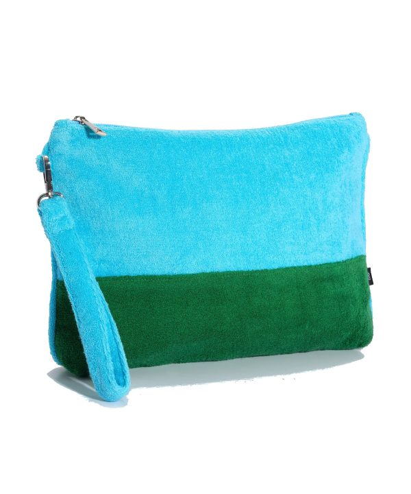 Terry Block Rocker Beach Clutch - Image 3
