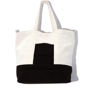 Terry Block Rocker Tote