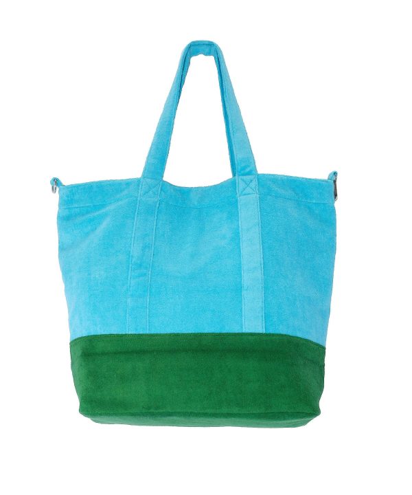 Terry Block Rocker Tote - Image 6