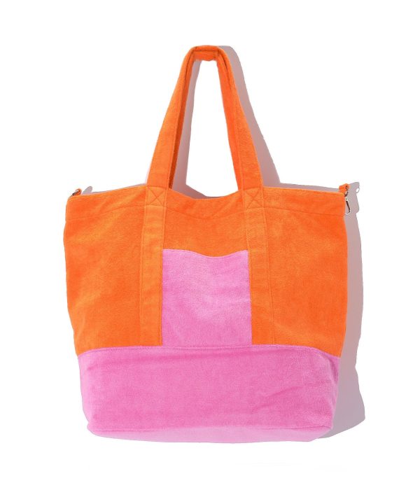Terry Block Rocker Tote - Image 10