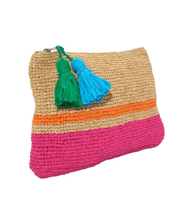 Tropic Stripe Clutch - Image 7