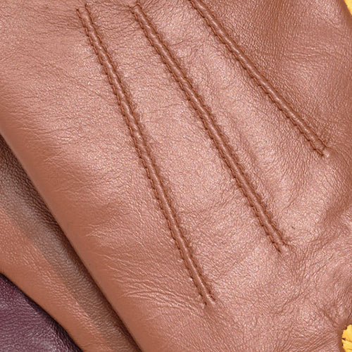 Colorblock Leather Glove - Image 11