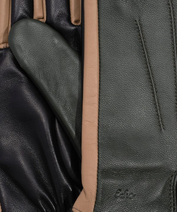 Colorblock Leather Glove - Image 5