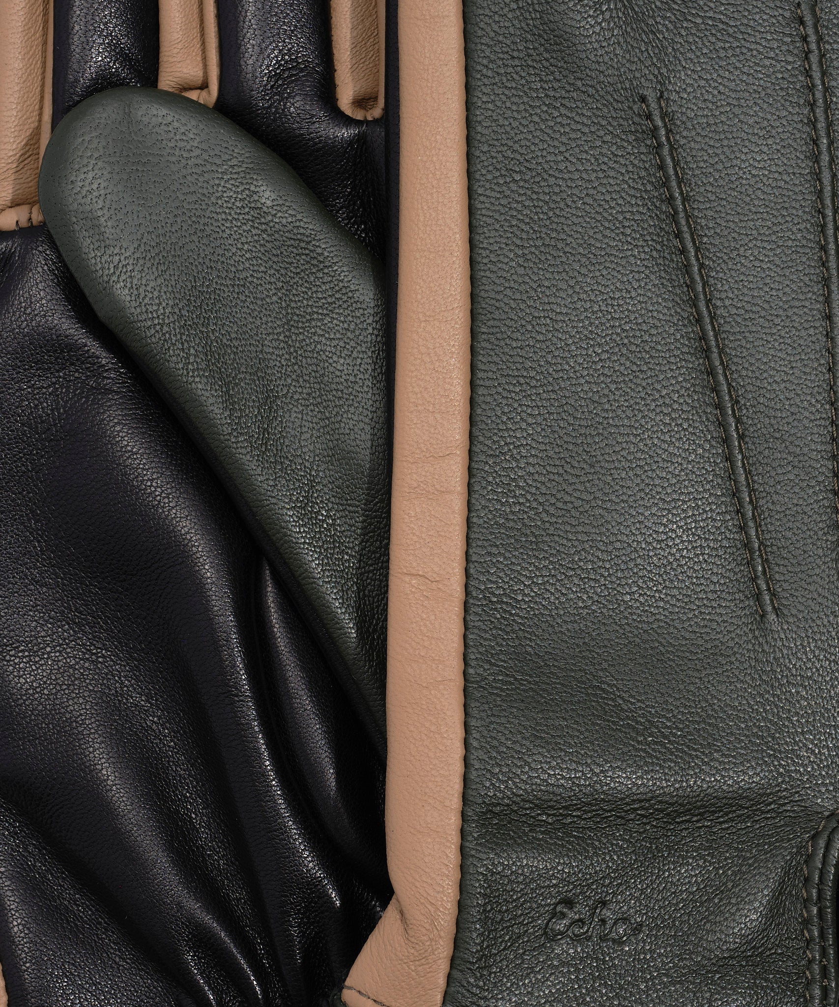 Colorblock Leather Glove - Image 5