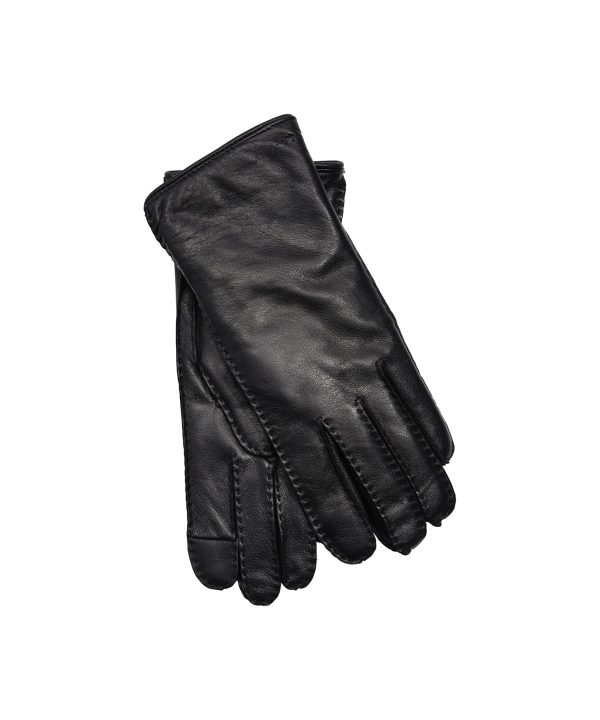 Stitch Detail Leather Glove - Image 11