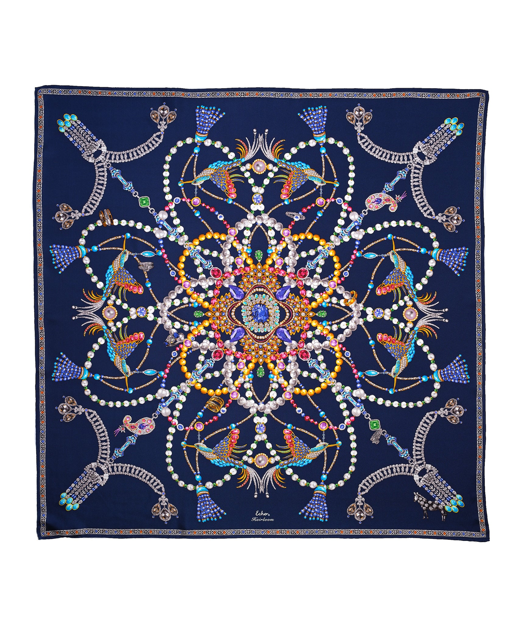 Heirloom 35 Silk Square Scarf
