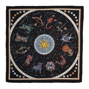 Written In The Stars 35 Silk Square Scarf