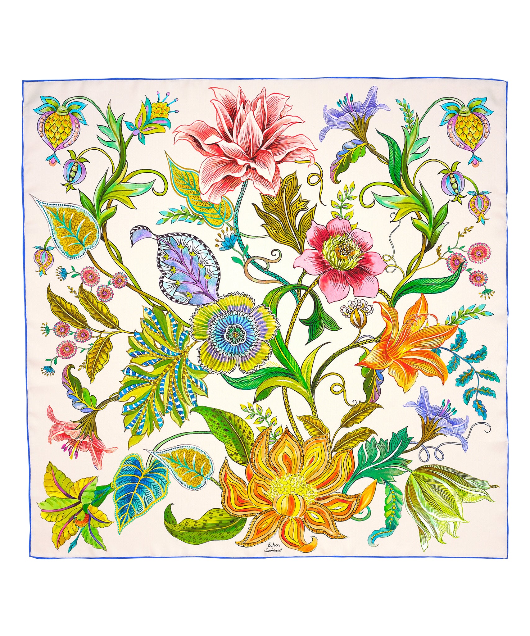Sunkissed 35 Silk Square Scarf