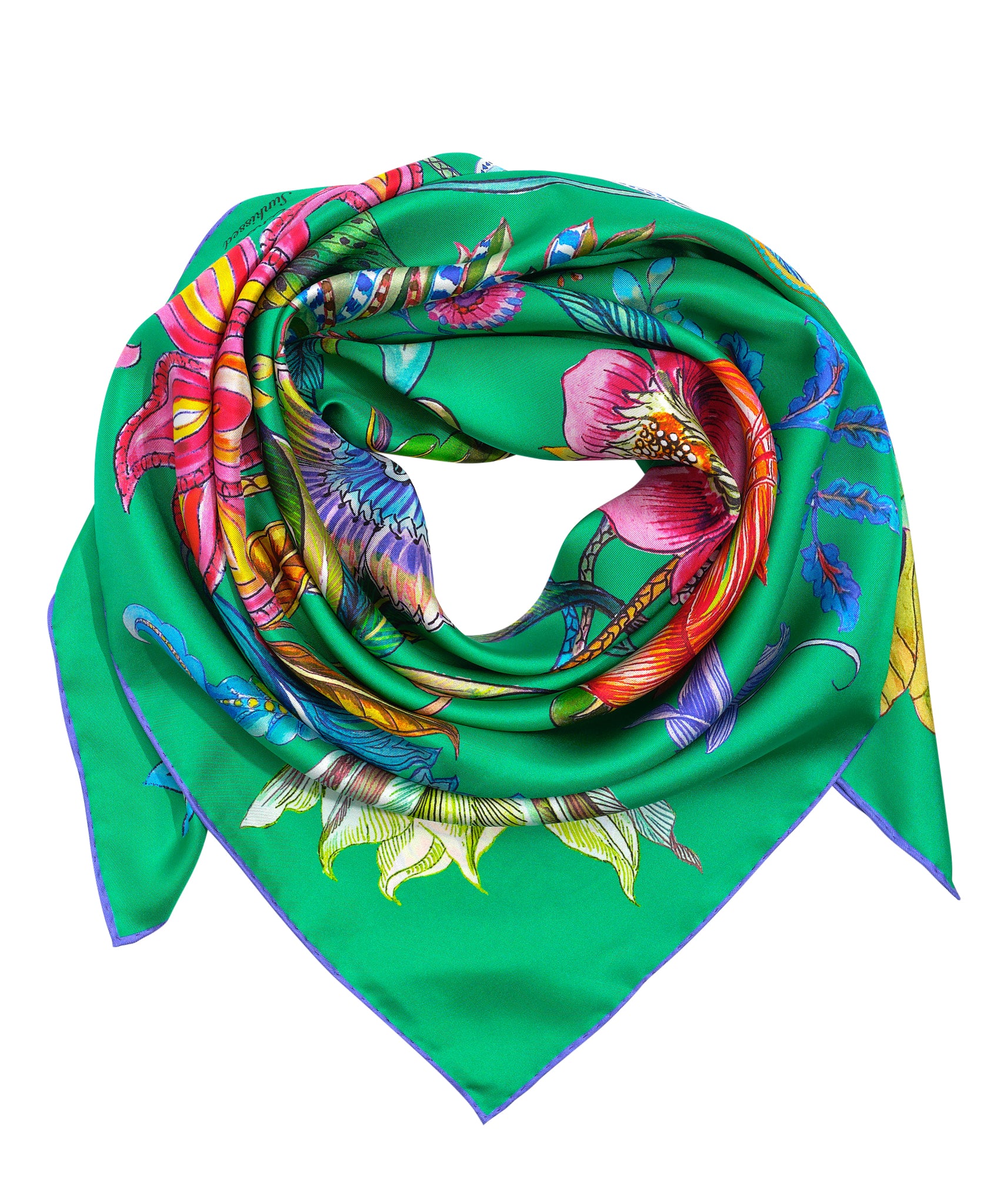 Sunkissed 35 Silk Square Scarf - Image 11