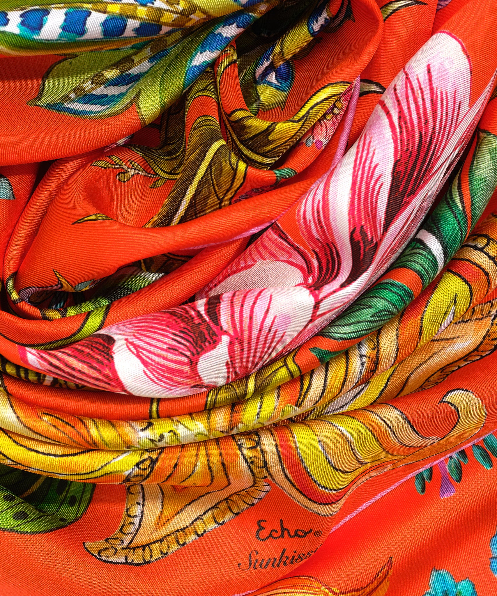 Sunkissed 35 Silk Square Scarf - Image 6