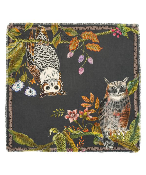 Hoot Hoot Square Scarf - Image 6
