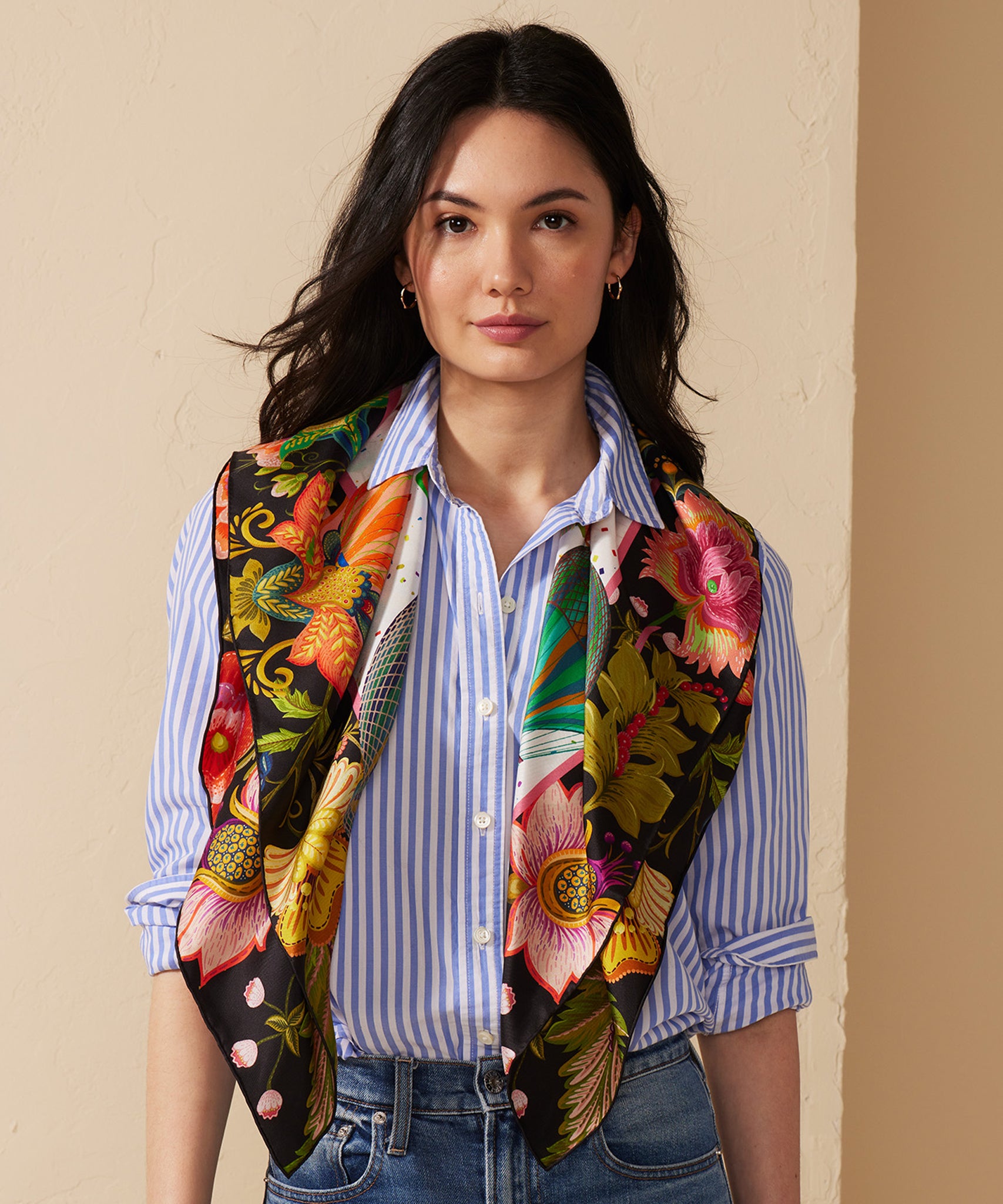 Up Up And Away 35 Silk Square Scarf - Image 2