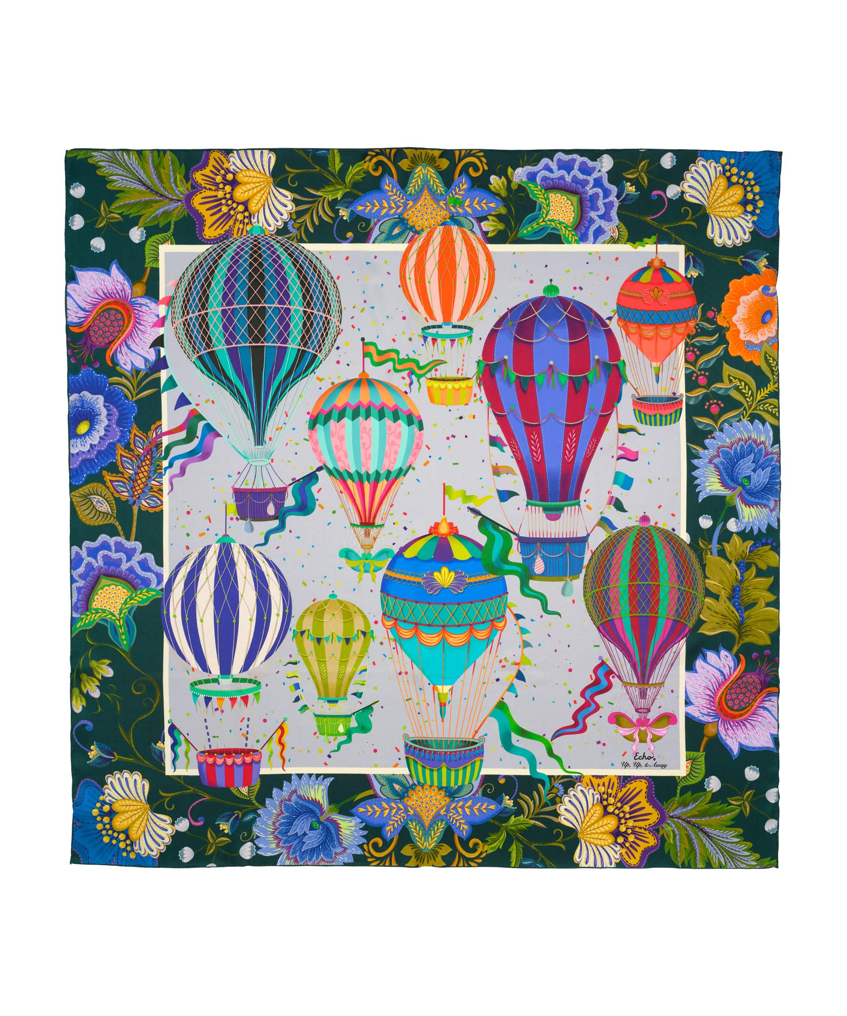 Up Up And Away 35 Silk Square Scarf - Image 5
