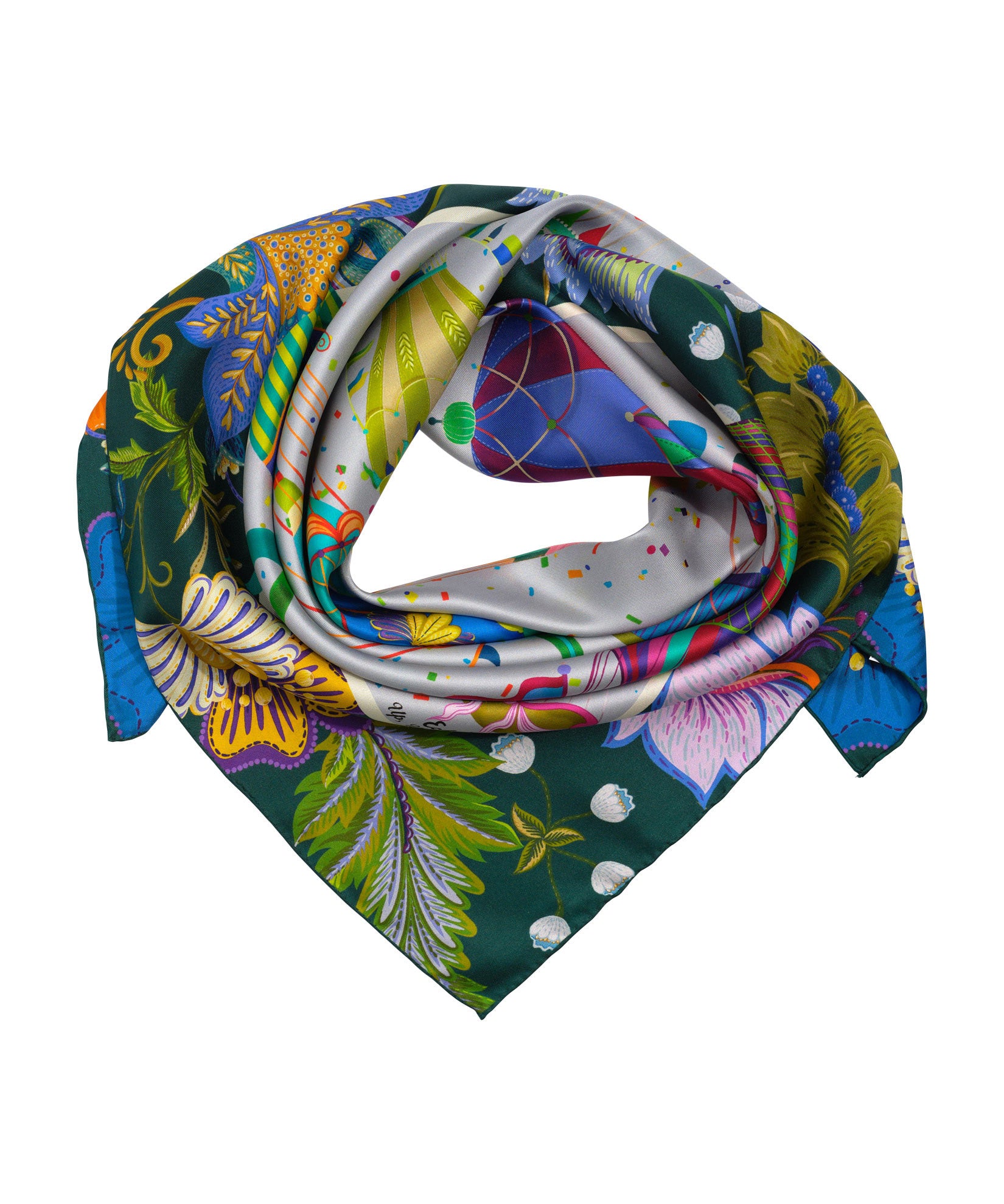 Up Up And Away 35 Silk Square Scarf - Image 7