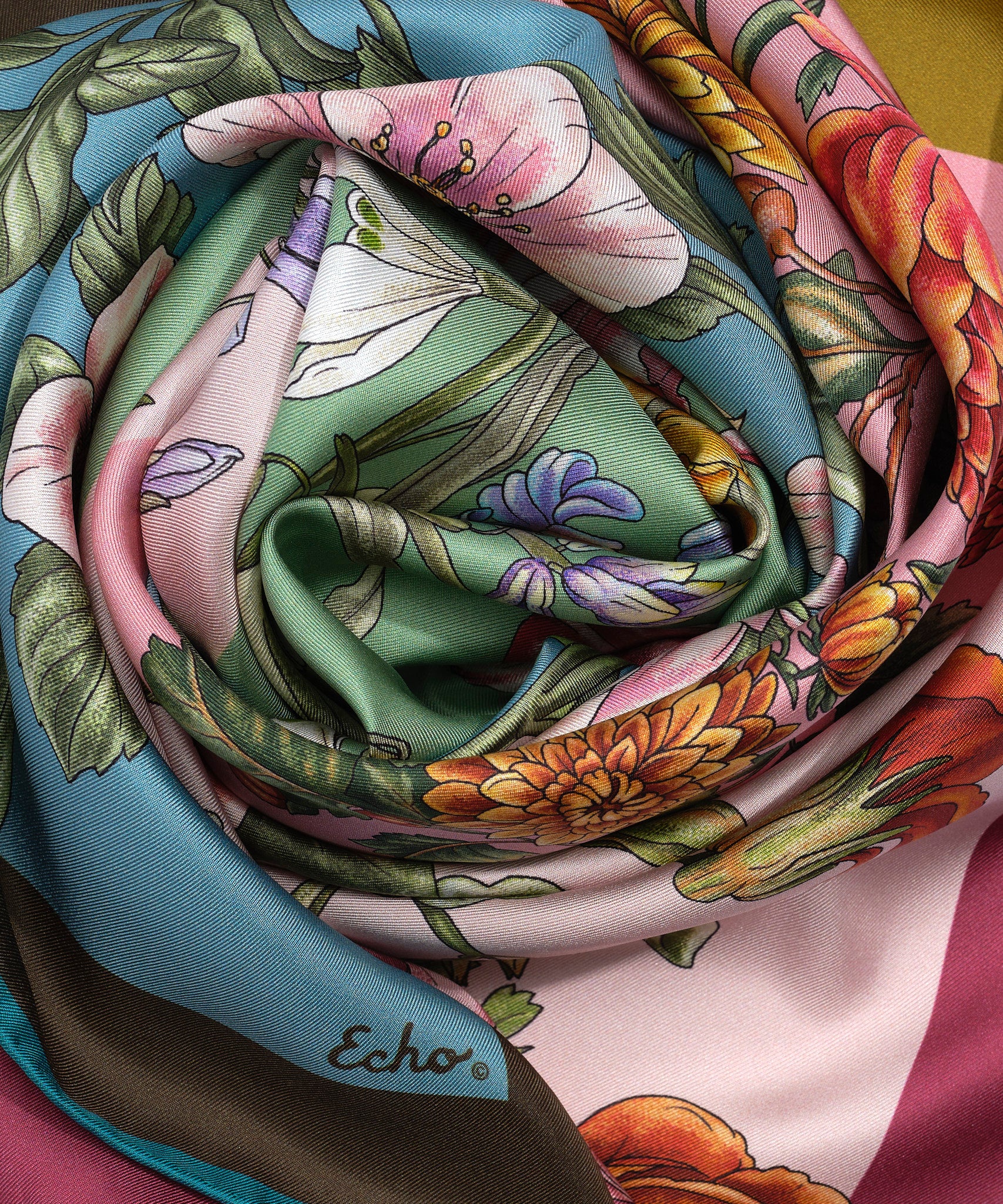 The Seasons 35 Silk Square Scarf - Image 4