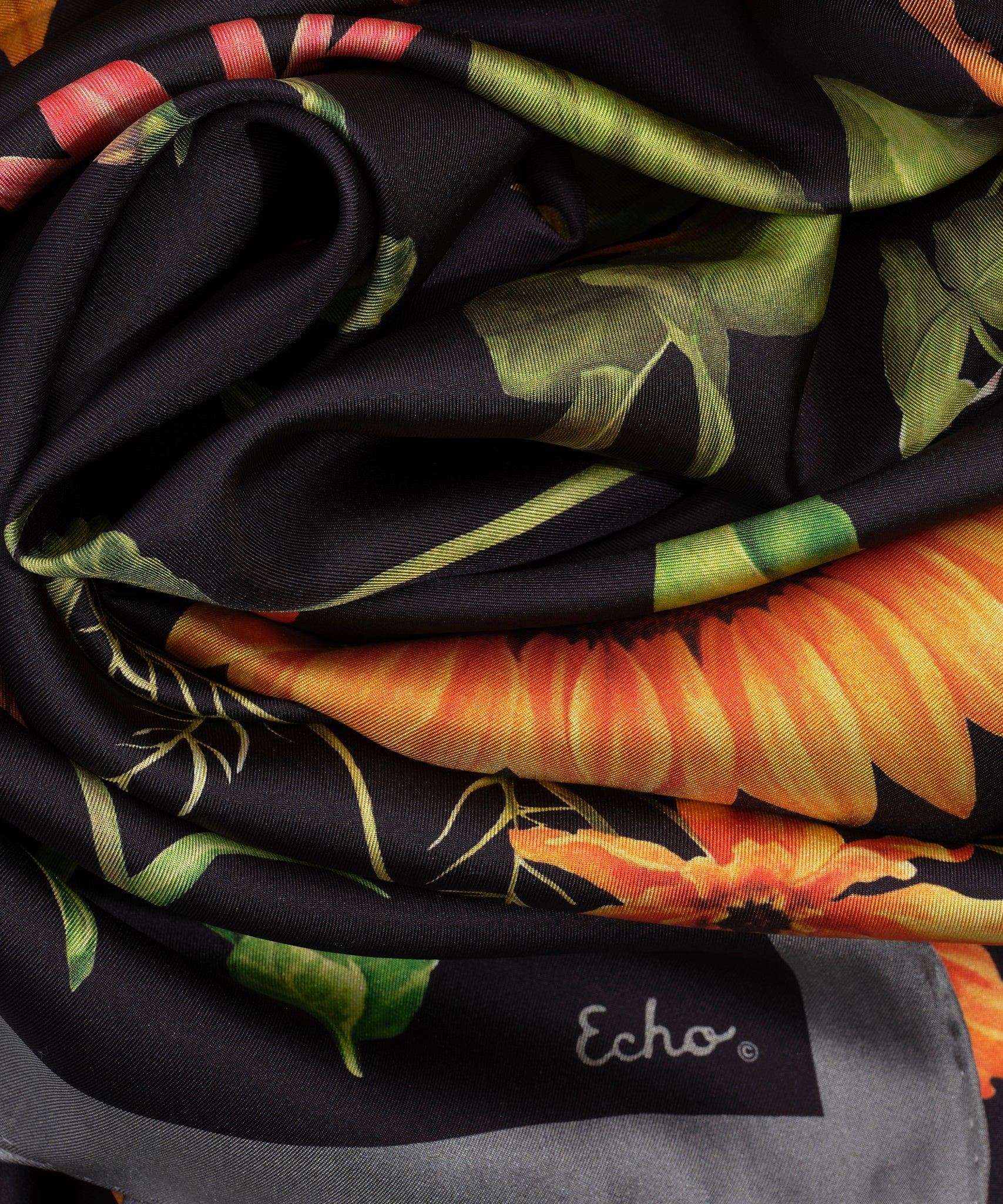 The Botanists 35 Silk Square Scarf - Image 15