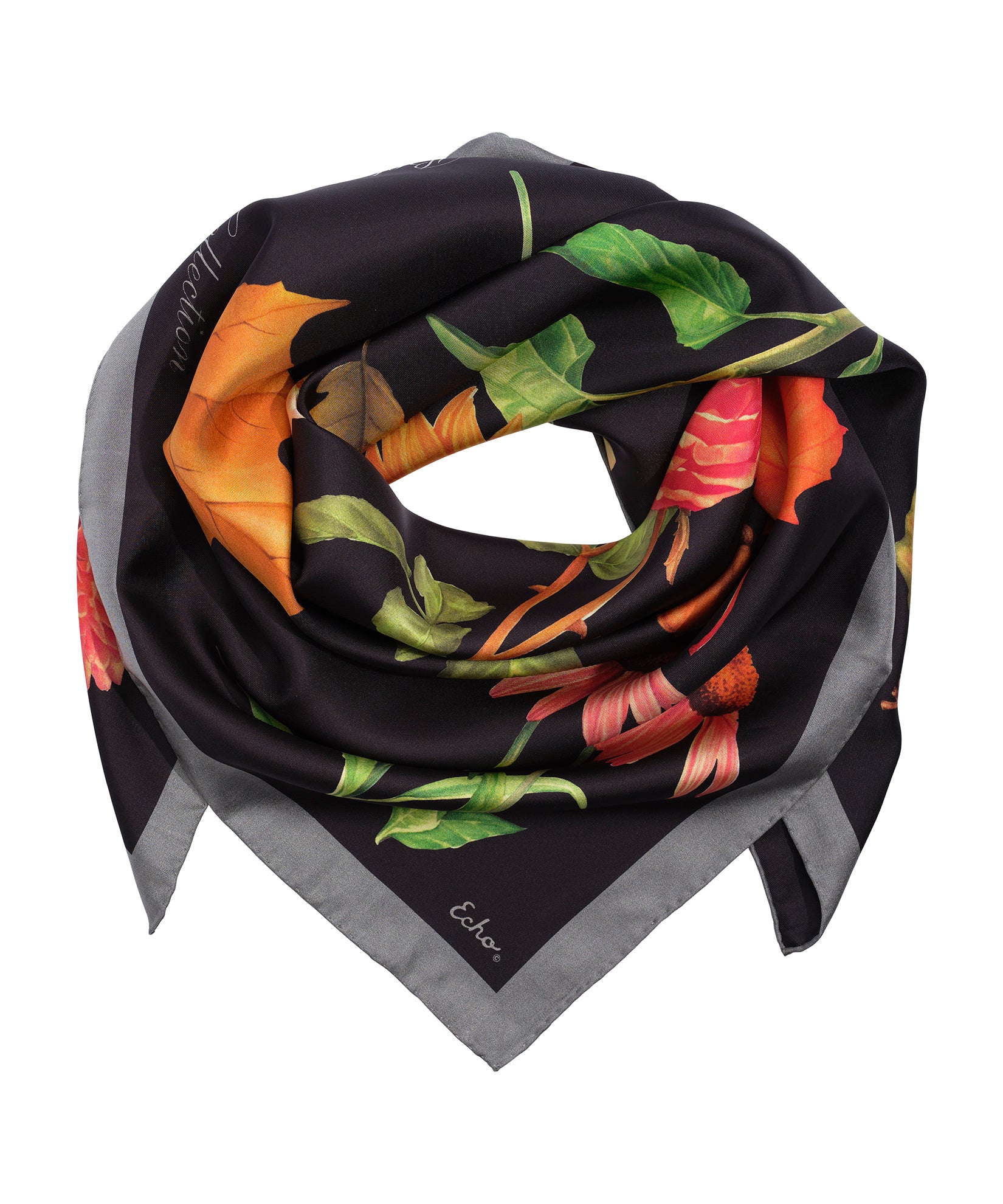 The Botanists 35 Silk Square Scarf - Image 13