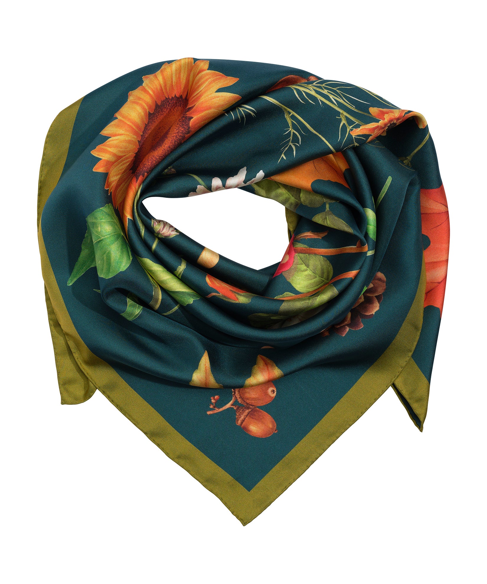 The Botanists 35 Silk Square Scarf - Image 3