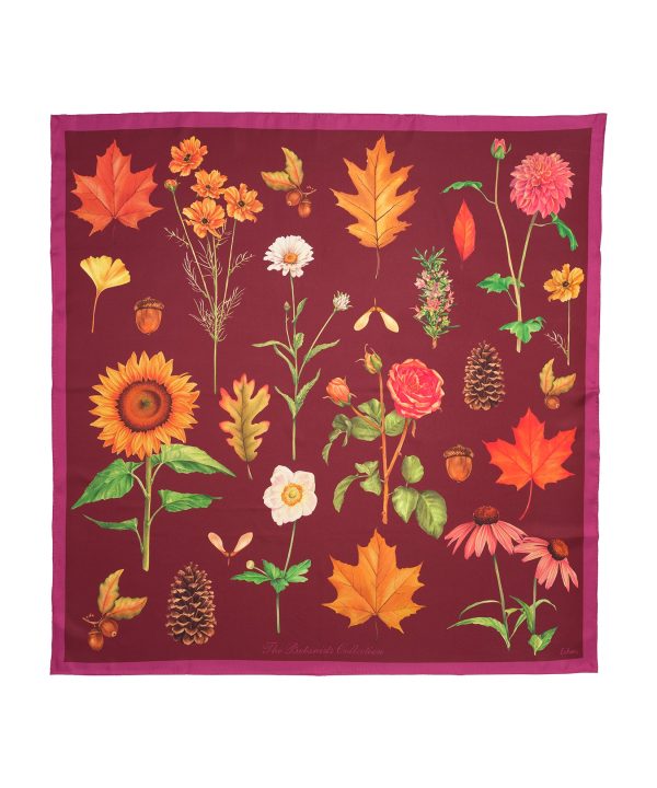 The Botanists 35 Silk Square Scarf - Image 10