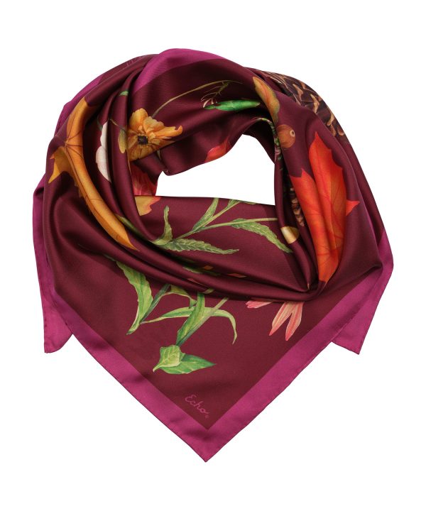 The Botanists 35 Silk Square Scarf - Image 9