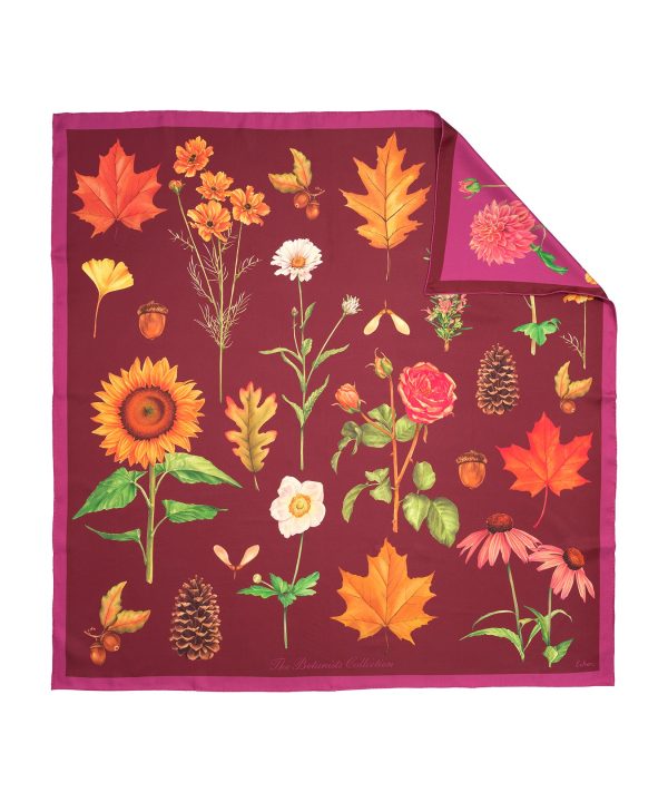The Botanists 35 Silk Square Scarf - Image 8