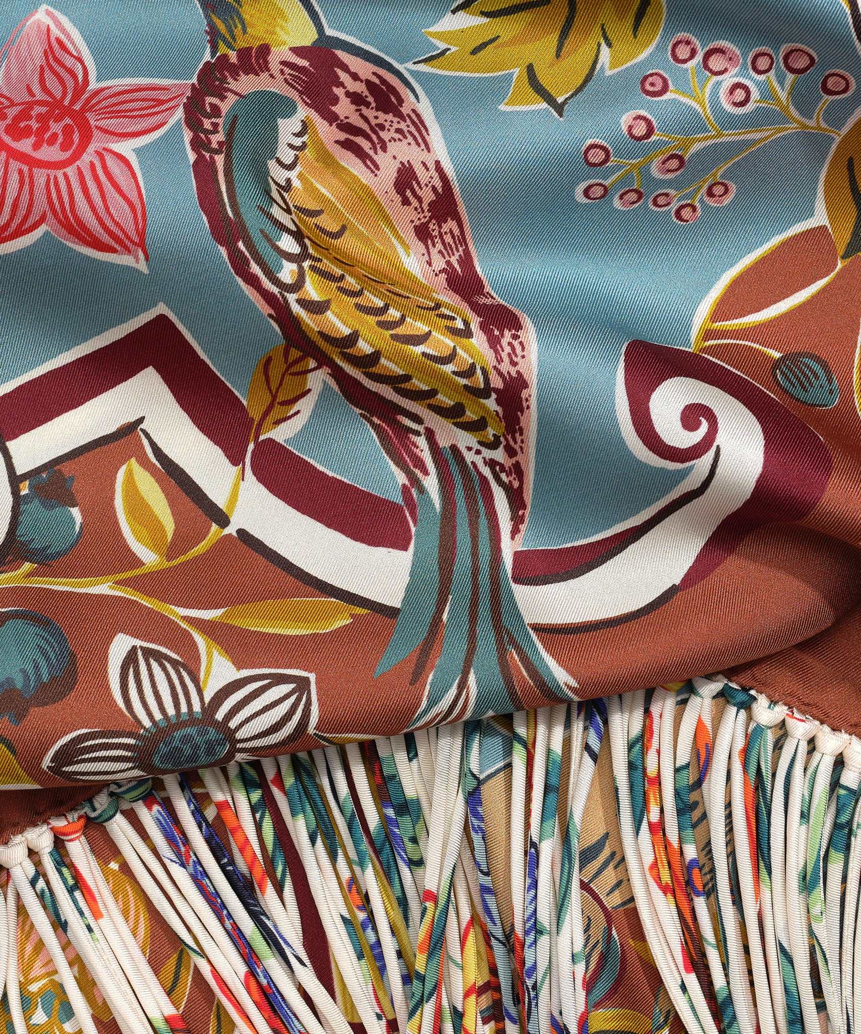 Park Stroll Silk Oblong Scarf - Image 3