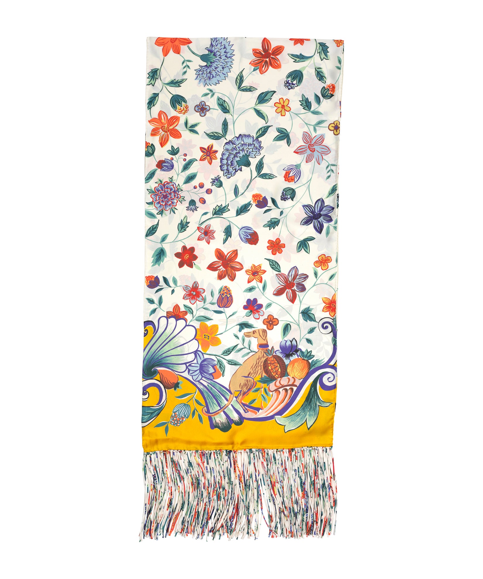 Park Stroll Silk Oblong Scarf - Image 10