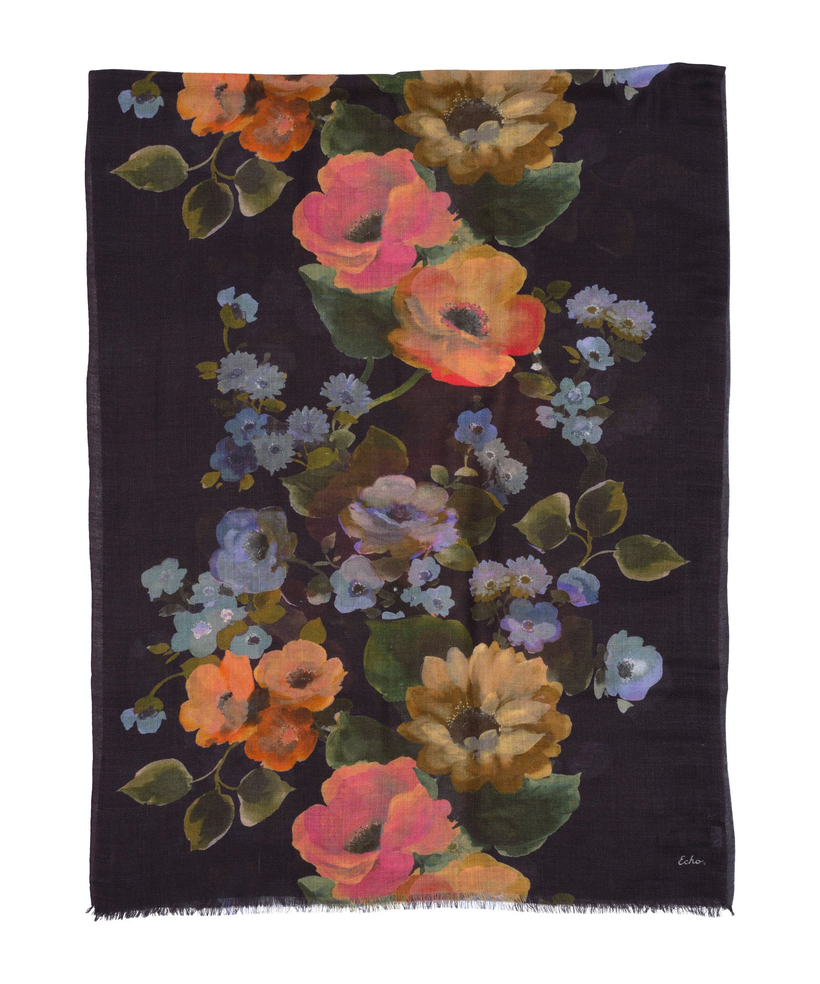 Painted Floral Wrap - Image 7