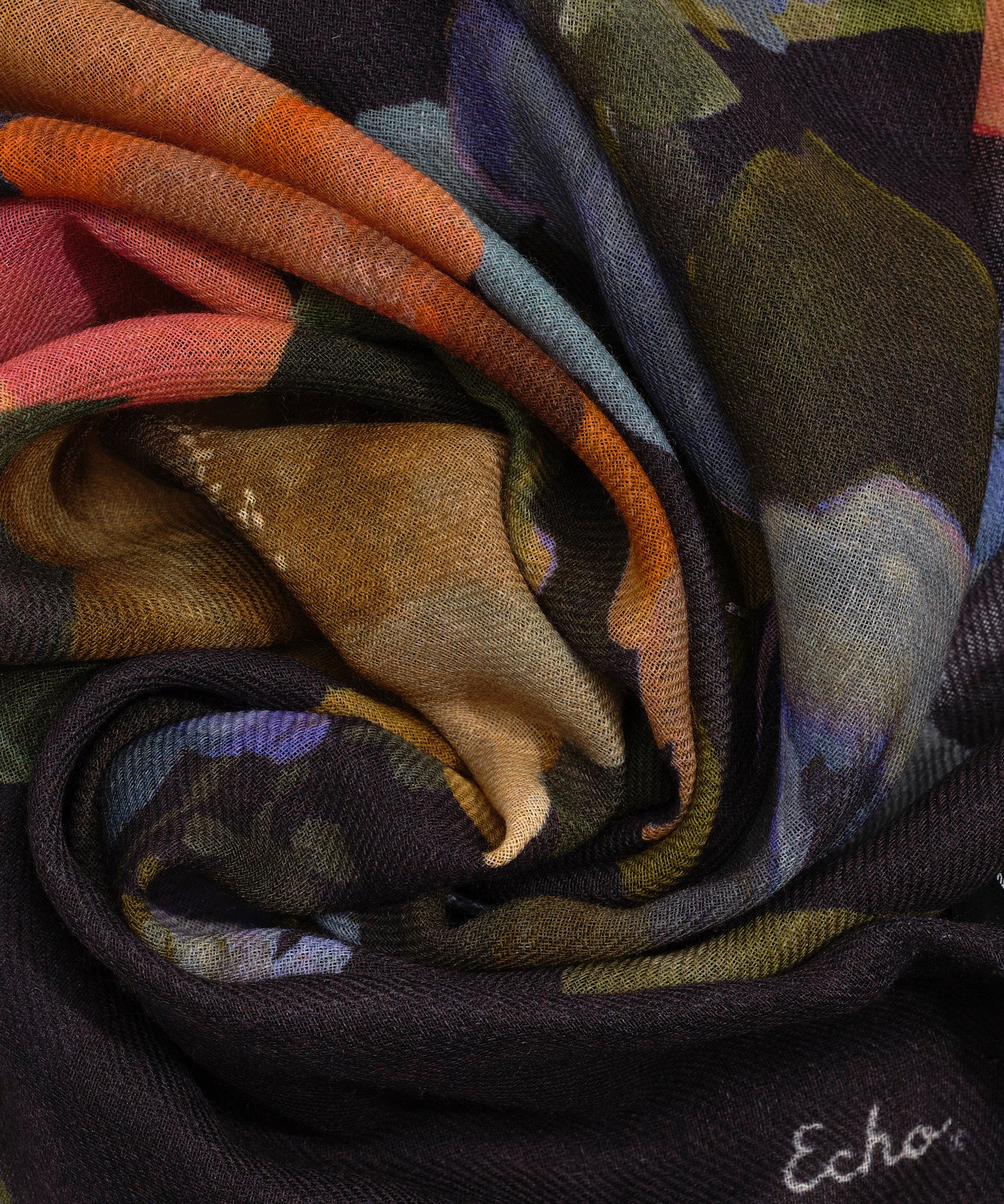 Painted Floral Wrap - Image 8