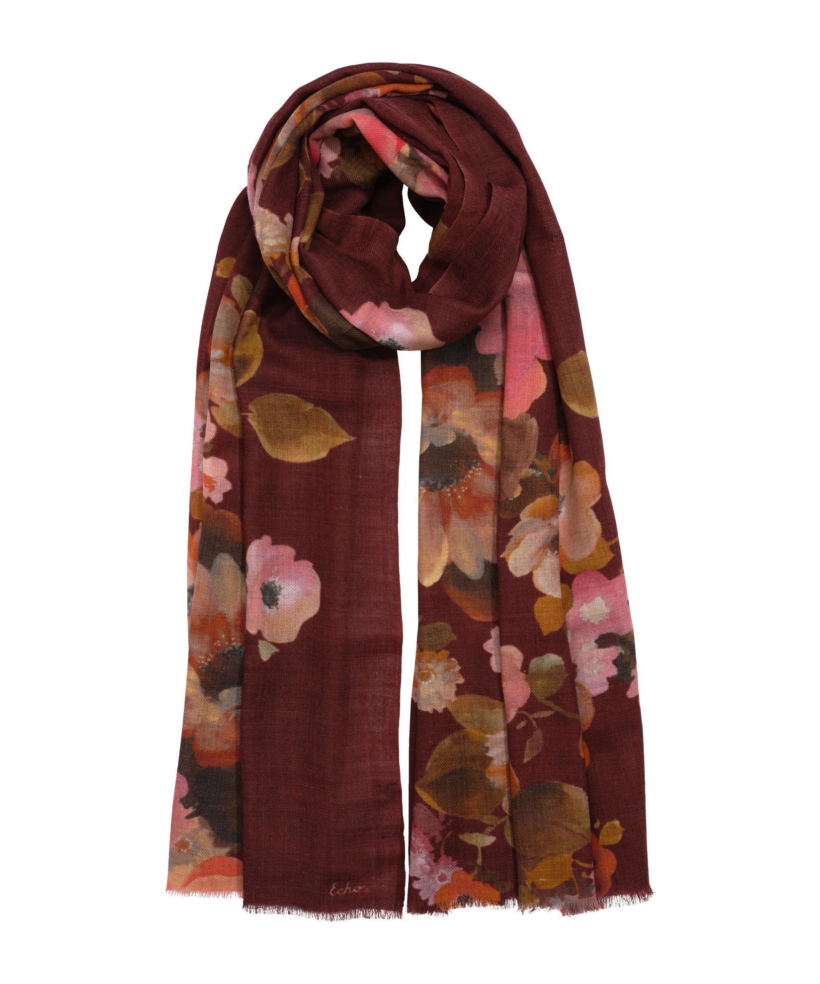Painted Floral Wrap - Image 9