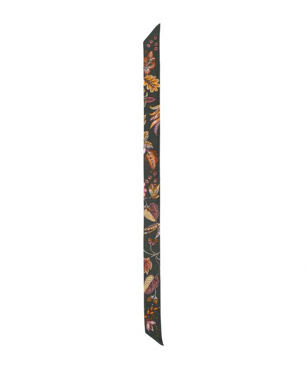 Falling Leaves Silk Ribbon Scarf - Image 9