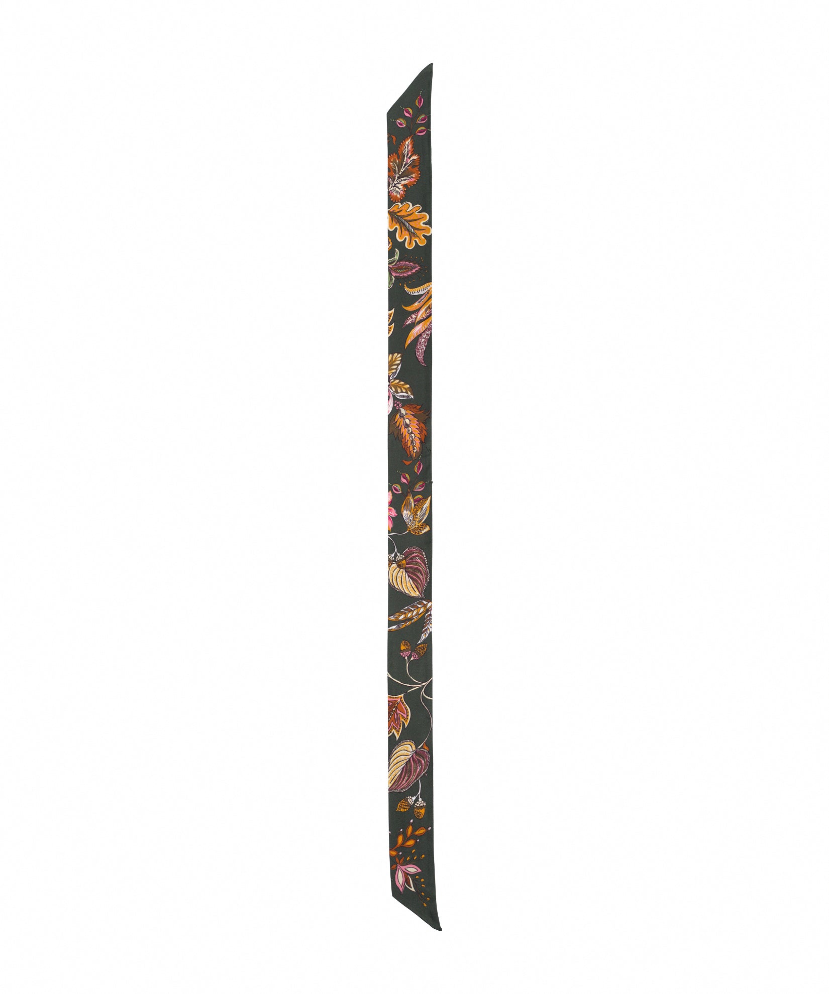 Falling Leaves Silk Ribbon Scarf - Image 9