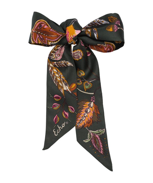 Falling Leaves Silk Ribbon Scarf - Image 10