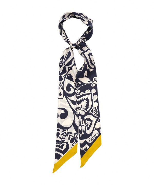 Park Paisley Silk Ribbon Scarf - Image 14
