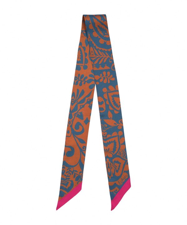 Park Paisley Silk Ribbon Scarf - Image 3