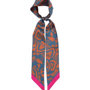 Park Paisley Silk Ribbon Scarf