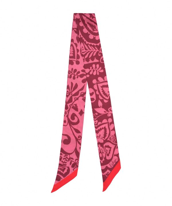 Park Paisley Silk Ribbon Scarf - Image 9