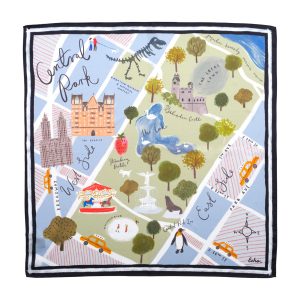 Central Park Silk Bandana