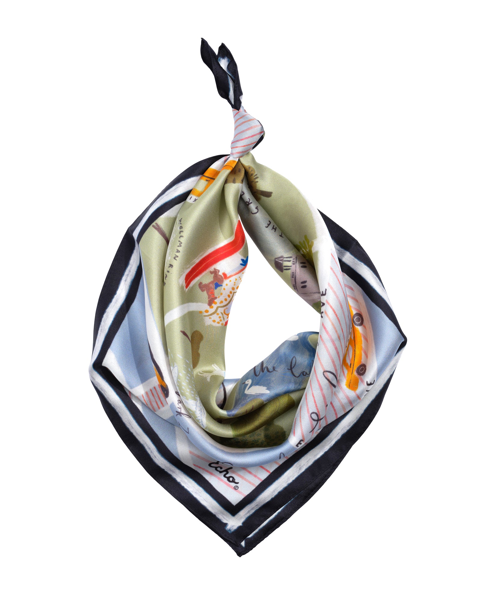 Central Park Silk Bandana - Image 3