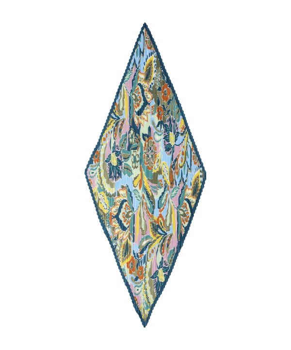 Paisley Pleated Diamond