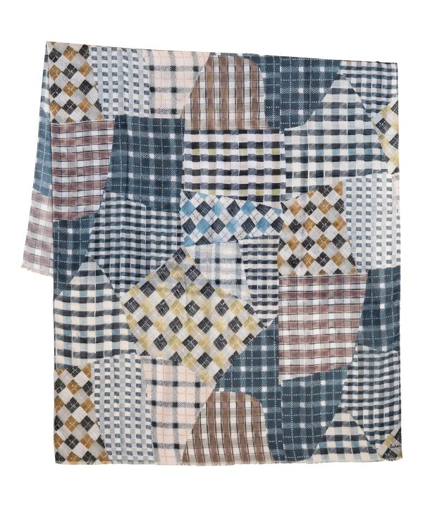 Patch Plaid Wrap - Image 3
