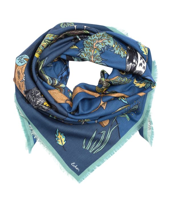 Park Visitors Oversized Square Scarf - Image 3